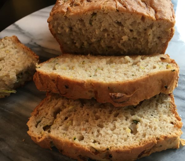 zucchini bread gluten free dairy free